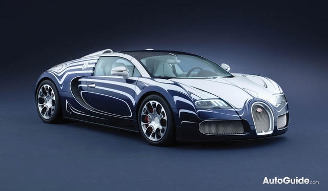 Bugatti Veyron Grand Sport L'Or Blanc: Made of Porcelain, Much Faster Than a Tea Pot