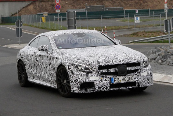 2015 Mercedes S63 AMG Coupe Spotted
