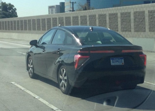 Toyota Mirai of 2016 has been spotted in the United States