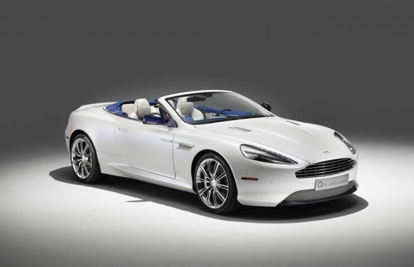 Disclosing of Aston Martin DB9 Volante which Gained Morning Frost