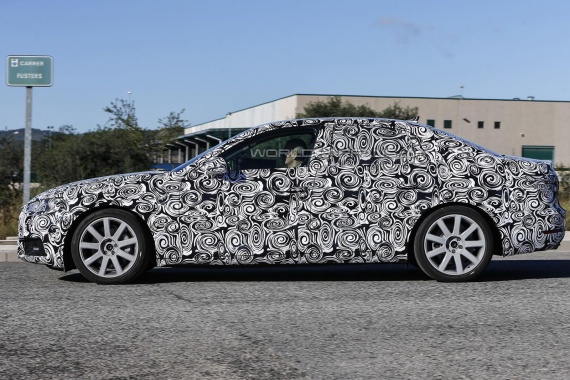2016 Audi A4 hides its Revamped Styling in the Last Spy Images