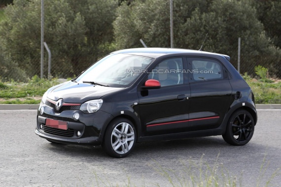 Renault Twingo GT was Photographed Closely