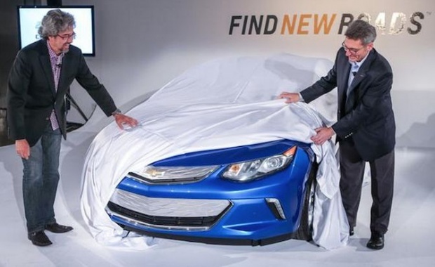 Chevy Volt of 2016 Showed its New Design in the Teaser