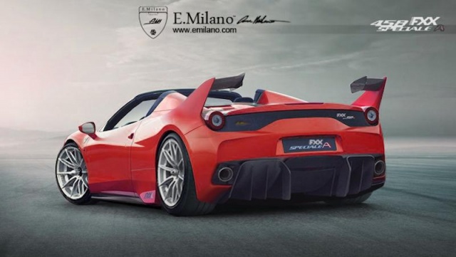 458 FXX Speciale A from Ferrari Envisioned as an Only-Track 458 Speciale Aperta