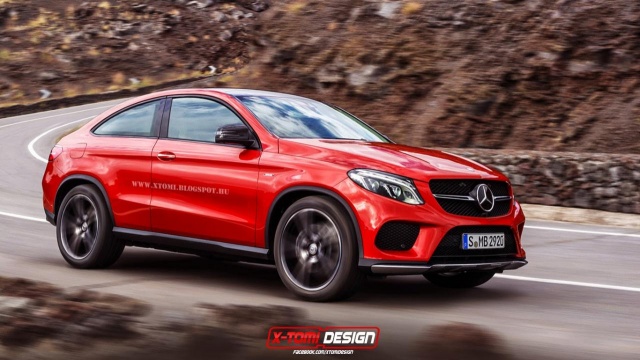 Mercedes-Benz GLE Coupe Envisioned Without Back Doors