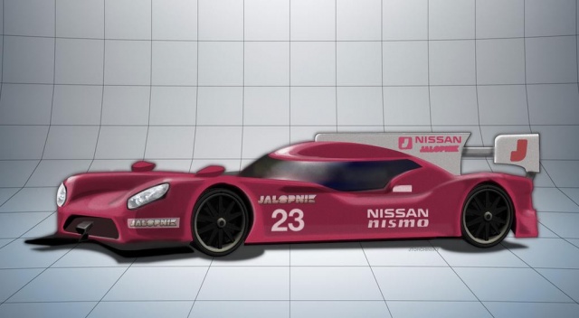 GT-R LM NISMO from Nissan was spied and will at Le Mans in 2015