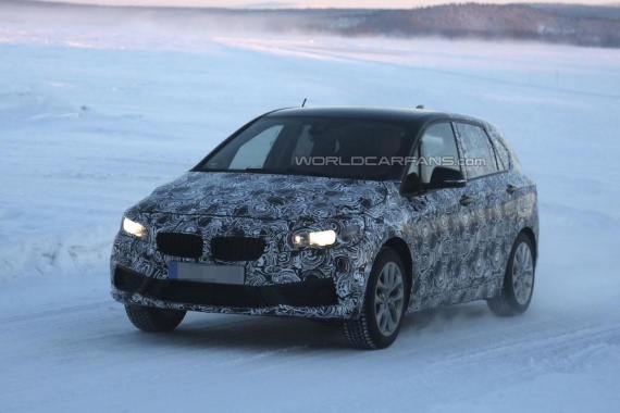 Active Tourer from BMW Caught the Attention at Arctic Circle Test Drive