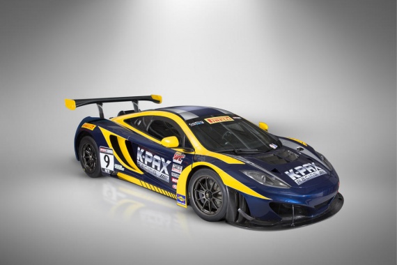 Race Livery Adornment of K-Pax 12C GT3 from McLaren