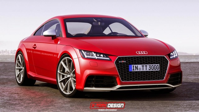 Creative Pic of Audi TT RS Hints on Real Offering