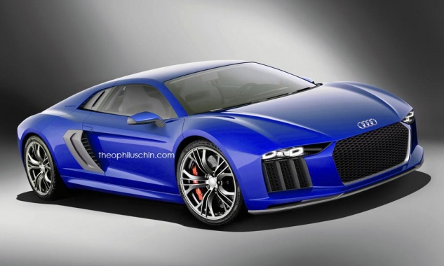 Rendering of Audi R8 Originated from the Nanuk concept