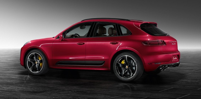 Porsche Exclusive reveals Macan Turbo with Impulse Red Metallic Colour