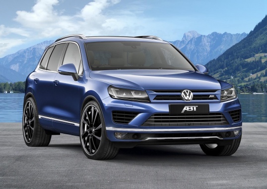 ABT upgraded the Volkswagen Touareg 3.0 TDI to 290 HP