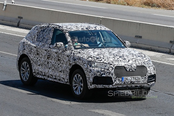 2018 Q5 from Audi was seen during Testing