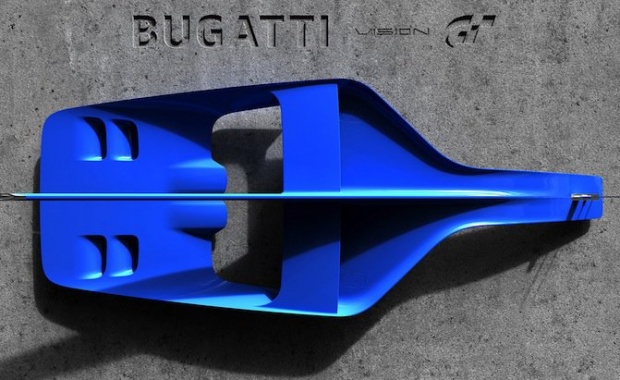 Vision Gran Turismo Concept was teased by Bugatti