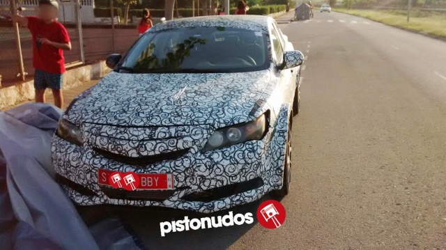 Paparazzi spotted Sporty Parts of New Civic from Honda