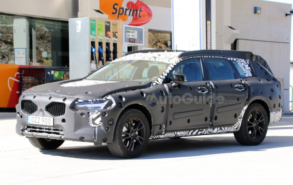 The V90 Cross Country from Volvo Spotted during Tests in Southern Europe