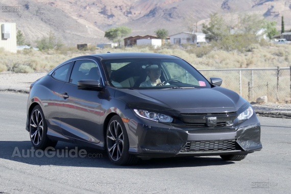Honda Civic Si without Camouflage