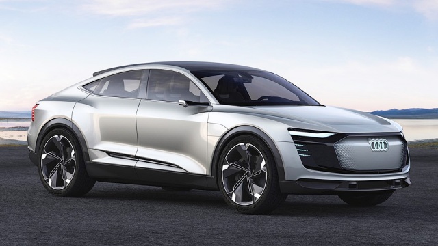See Audi E-Tron Sportback Concept Before Its Reveal