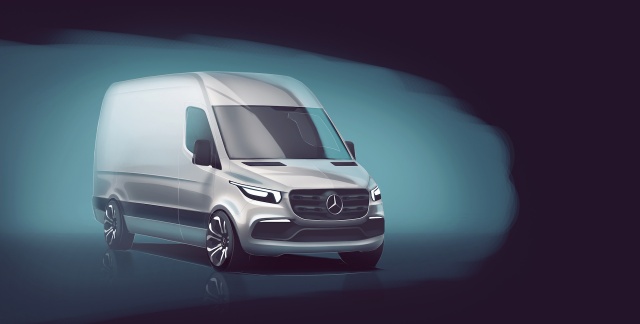 See New Teaser For Next Year's Mercedes-Benz Sprinter