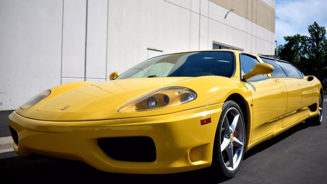 Ferrari 360 Limo Could Be Sold For $104,400 Bid On eBay