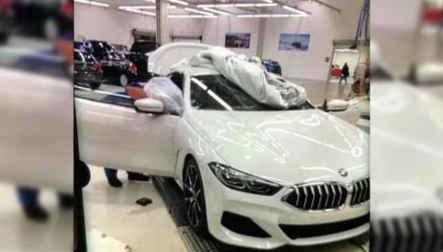 The new BMW 8-Series spy photos without camouflage