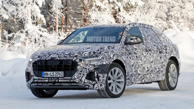 Paparazzi Caught Audi SQ8 And Its Quad Exhaust Tips
