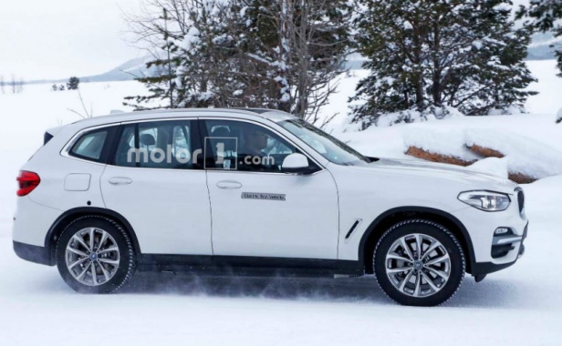 BMW iX3 electric SUV was taken to tests without camouflage