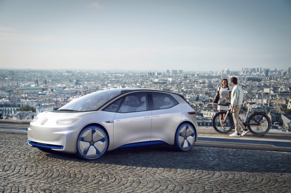 The electric Volkswagen hatchback will take the design of the concept