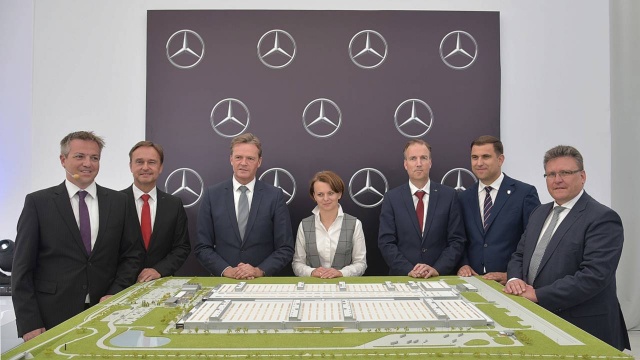 Engine Plant From Mercedes In Poland