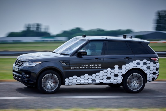 Car Tech Trialling In Jaguar Land Rover