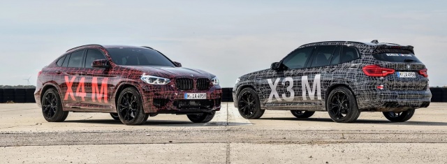 BMW showed new X3 M and X4 M for the first time