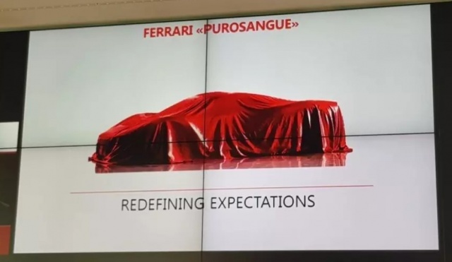 The new Ferrari SUV determined a name