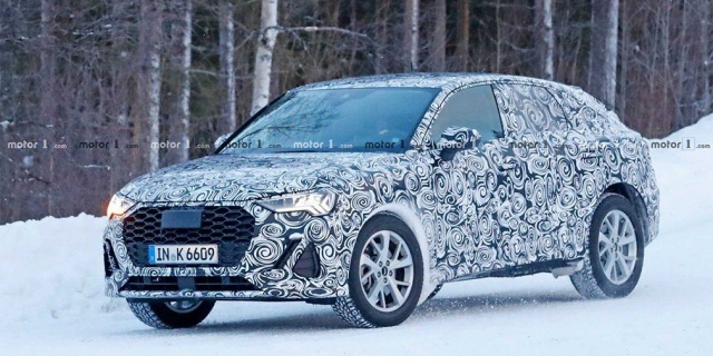 Audi's new coupe SUV tests