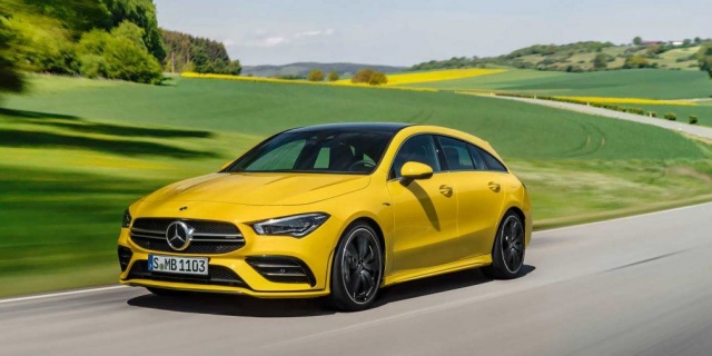 Mercedes presented the AMG variation of the newest CLA Shooting Brake