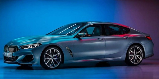 BMW's new 4-door 'eight' appeared on the first photo