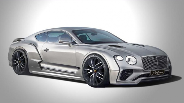 The tuning studio built a wide-angle Bentley Continental GT
