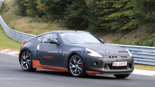 New Nissan 370Z spotted at Nurburgring