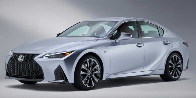 The new generation of Lexus IS debuted 
