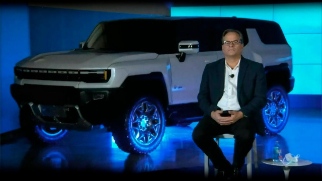 GM announces a Hummer SUV release with an electric motor