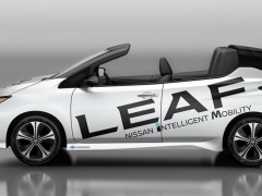The new Nissan Leaf said goodbye to the roof