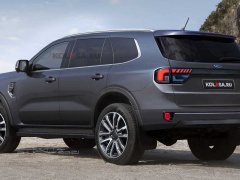 The new generation Ford Everest shown in photos