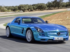 mercedes-benz sls amg coupe electric drive pic #109182