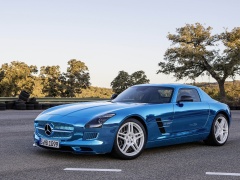 mercedes-benz sls amg coupe electric drive pic #109201