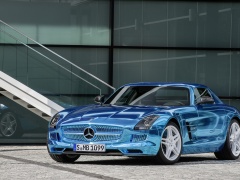 mercedes-benz sls amg coupe electric drive pic #109214