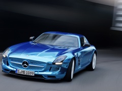 mercedes-benz sls amg coupe electric drive pic #109216