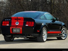 ford mustang shelby gt500 red stripe pic #43422