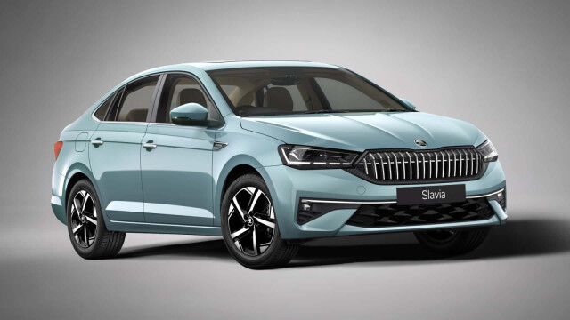 Updated Skoda Slavia Sedan Revealed with New Tech and Rear-Seat Massage