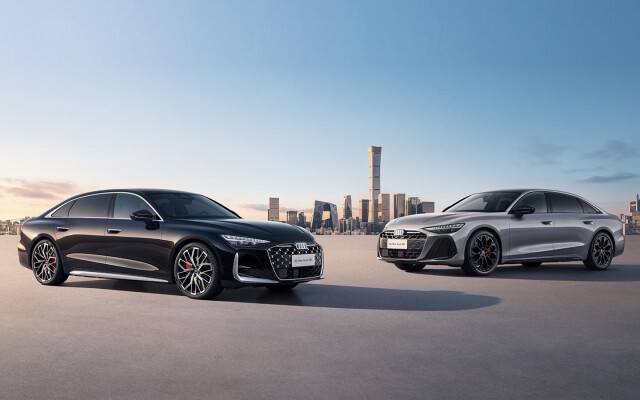 Long-Wheelbase Audi A6 L Sedan with 272-HP Powertrain and Dual LiDARs