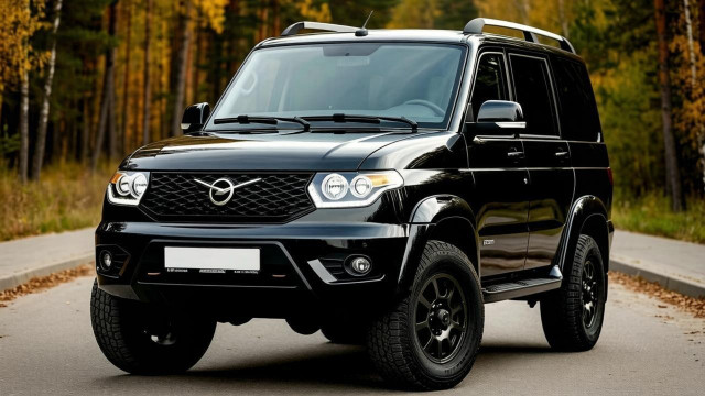 UAZ Patriot 2.0: Major Update Brings New Turbodiesel and LED Lighting