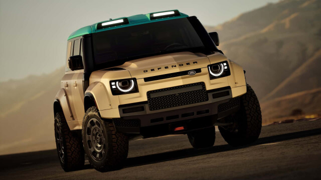 Rally Power Unleashed: 2027 Land Rover Defender Dakar Debuts